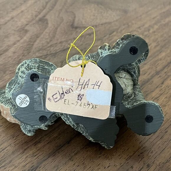 Baby Elephant Playful Collectors Resin Figurines VTG Edwin/ Ernest & Elden RARE - Picture 14 of 16